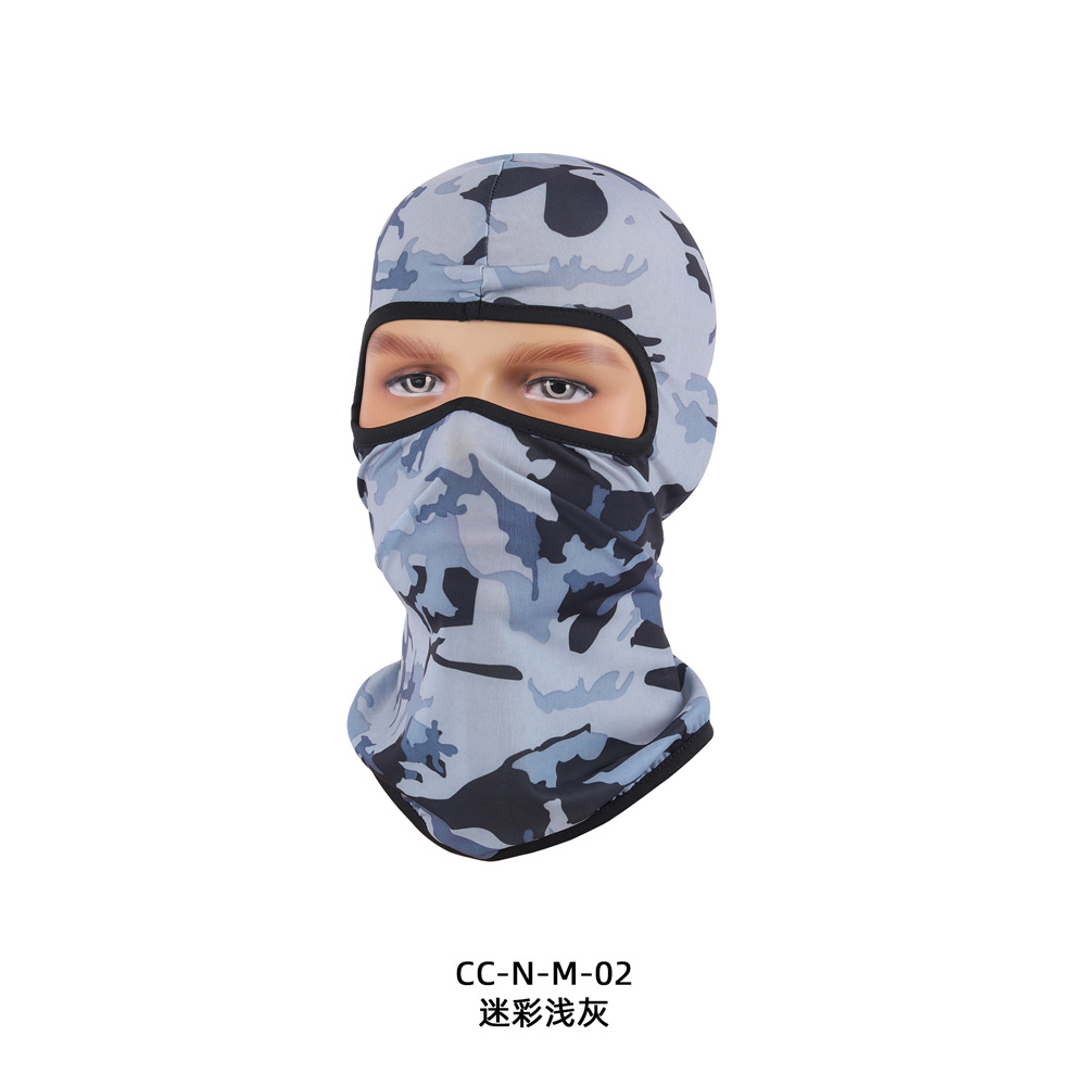 Picture of Milk Silk Lycra Soft Equipment Outdoor Cycling Bicycle Motorcycle Windproof Sunproof Dustproof Mask Mask Headband
