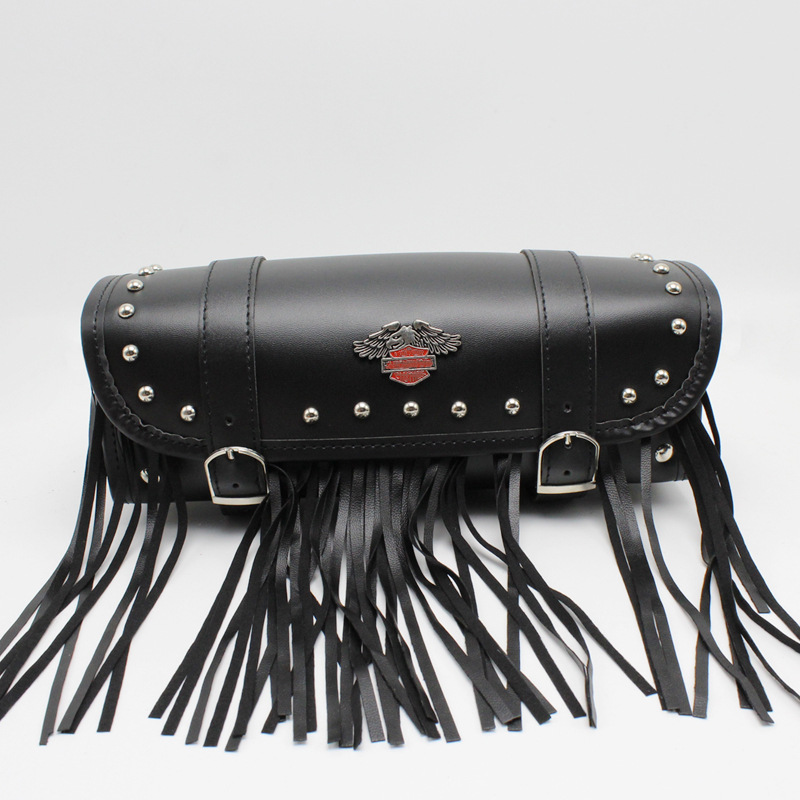 Picture of Harley Motorcycle Hanging Bag Retro Modified Motorcycle Bag Side Bag Knight Bag Car Head Bag Electric Vehicle Kit
