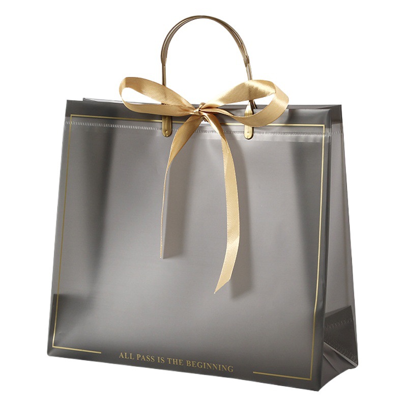 High-grade pvc clothing handbag gift bag red gift bag duty-free shop bag hand gift bag wholesale