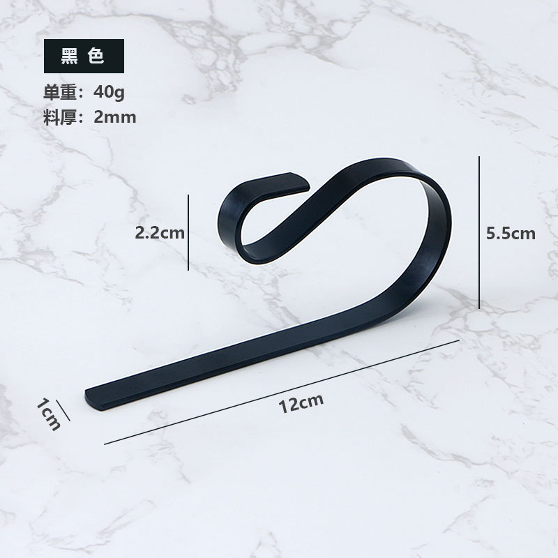 Picture of Cross-Border Wholesale Metal Hooks Christmas Stocking Hooks Christmas Fireplace Hooks Multi-Purpose Metal Hooks Manufacturers Ready for Direct Sales