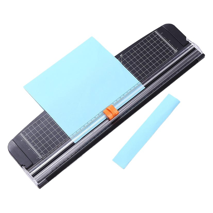 Zequan812A3 42cm Paper Cutter Small Manual Paper Cutting Machine with Sliding Rail Design