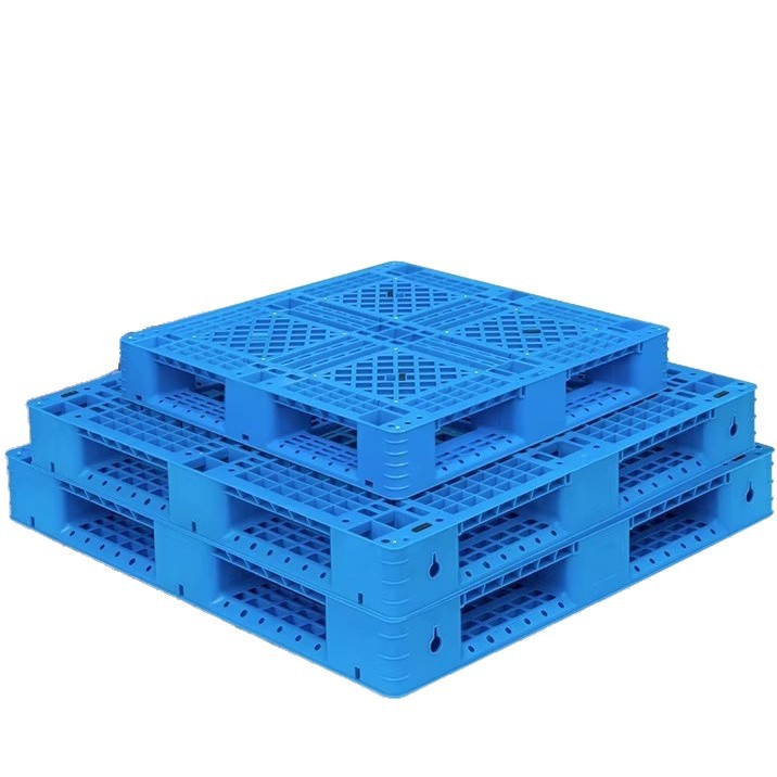 Picture of Plastic Pallet Grid Fork Truck Warehouse Shelf Pallet Floor Stack Moisture-Proof Pad Pallet Cargo Pallet