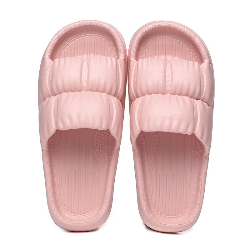 Picture of Slip-on slippers men's summer home bathroom bath non-slip couple home slippers