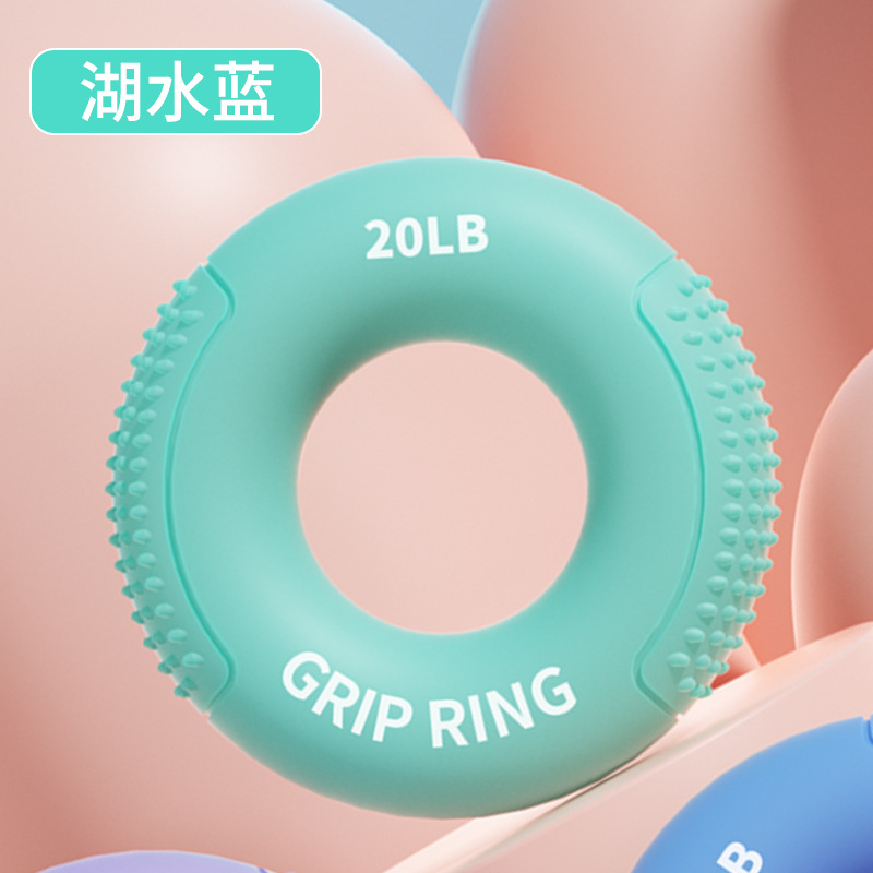 Picture of Grip ring double strength professional exercise hand strength arm hand strength rehabilitation training massage silicone grip