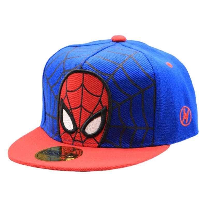 European and American Hats for Kidsren Spring New Cartoon Flat Brim Hip-Hop Hip-Hop Hats for Boys and Girls Baseball Caps