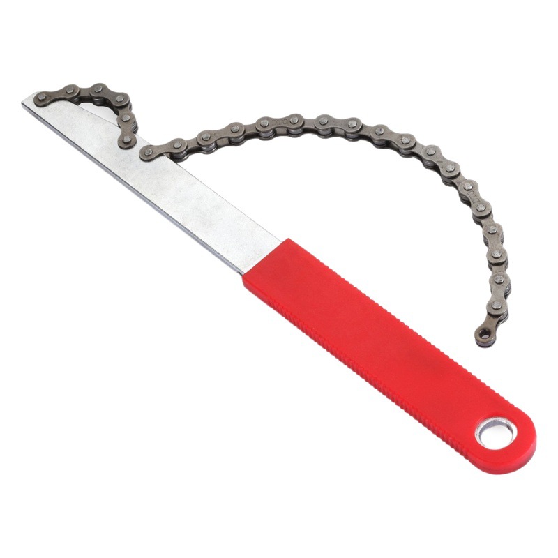 Bicycle flywheel removal tool chain wrench card fly fixing tool Bowl set removal card fly tool