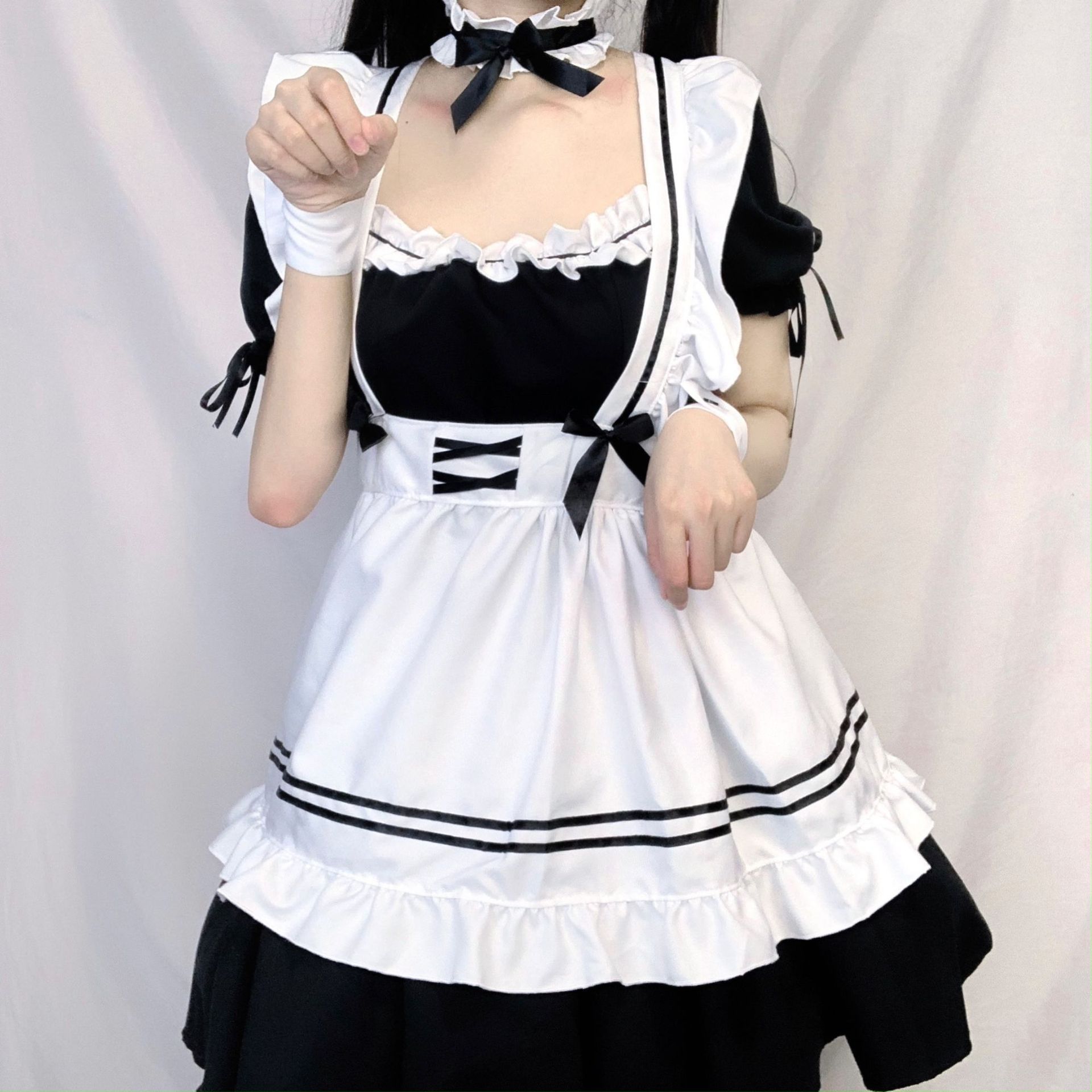 Miracle Warm Travel World Red Wine Sweetheart Lolita Maid Costume Lolita Women's Cosplay Costume
