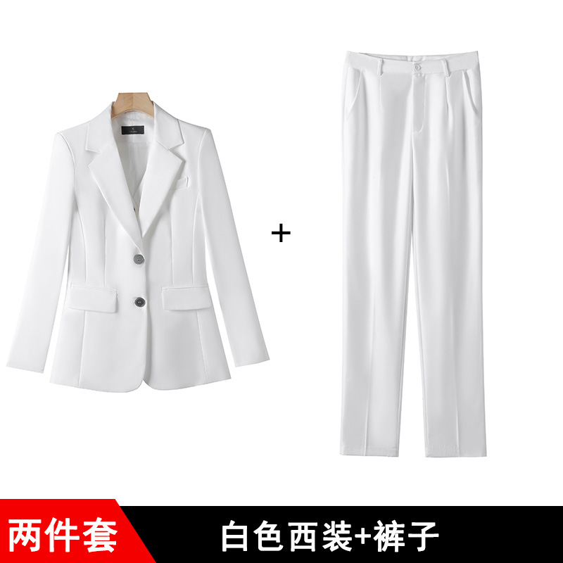 Picture of Spring and Autumn Business Wear Women's suit Women's Fashion Dress Stitching Women's Suit Work Clothes Korean Casual Small Suit