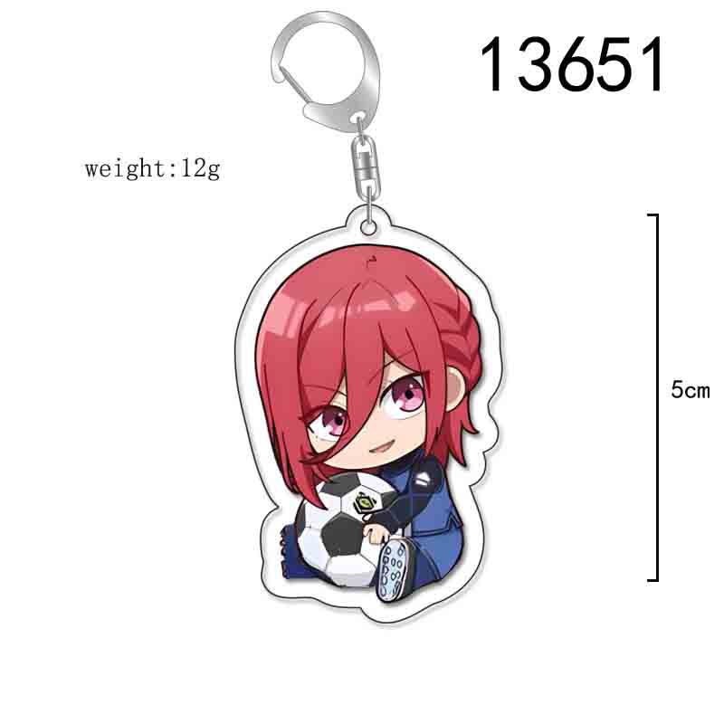 Picture of Blue Prison Keychain Jie Shi Yifeng Le Return to Thousand Cut Leopard Ma Guo Shen Lian Jie Acrylic Pendant