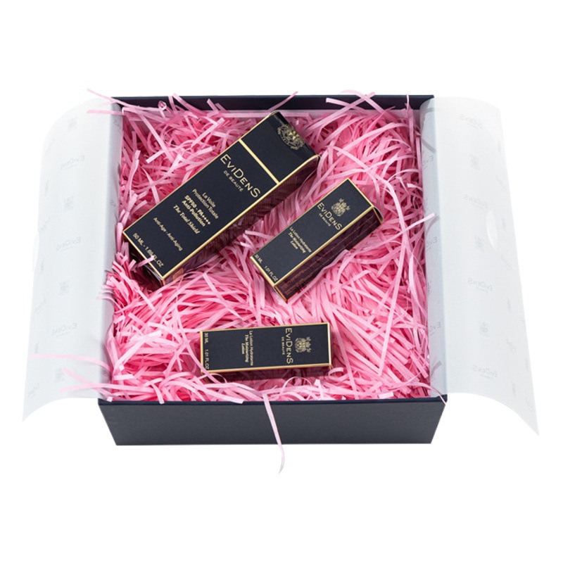Factory wholesale raffia batch 1kg by box selling shredded paper, shredded paper, wedding candy gift box filler