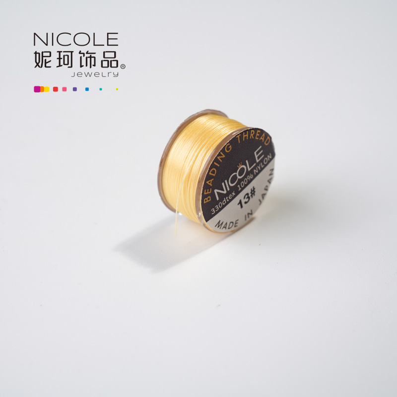 Picture of Japan Imported Nylon Beaded Line Jewelry Braided Line DIY Accessories 46m Beaded Line Bracelet Line