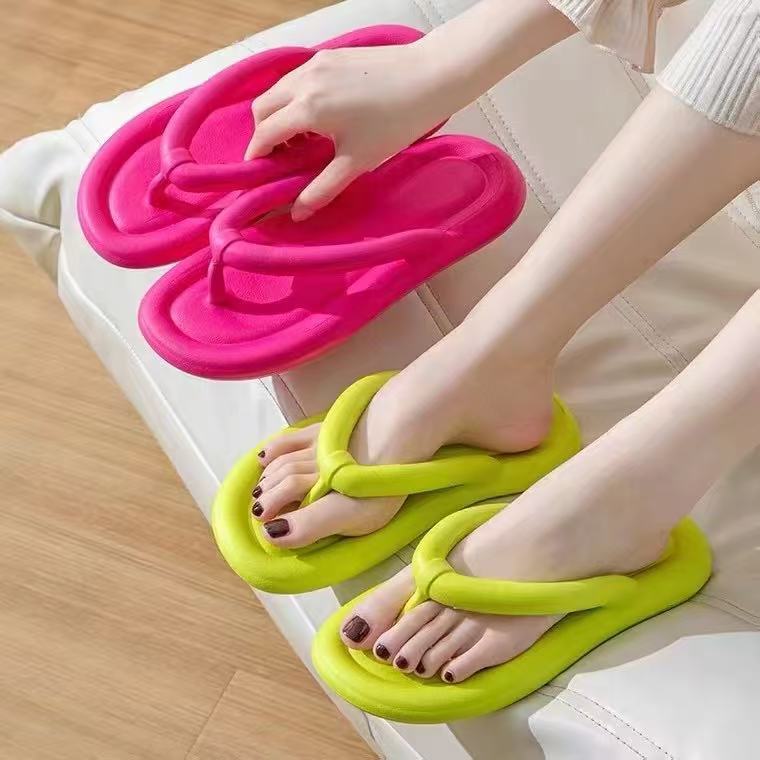 Summer New EVA Flip-flops Women's Outer Wear Soft Bottom Flip-flops Women's Sandals