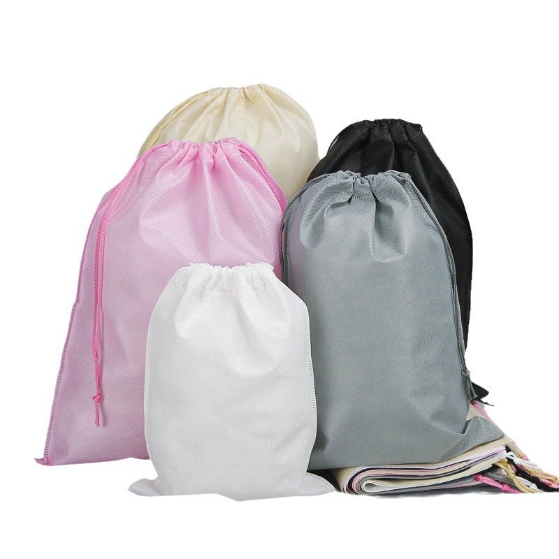 Environmental protection non-woven flat bag dustproof storage shoes clothing dustproof storage packaging small bag printing LOGO
