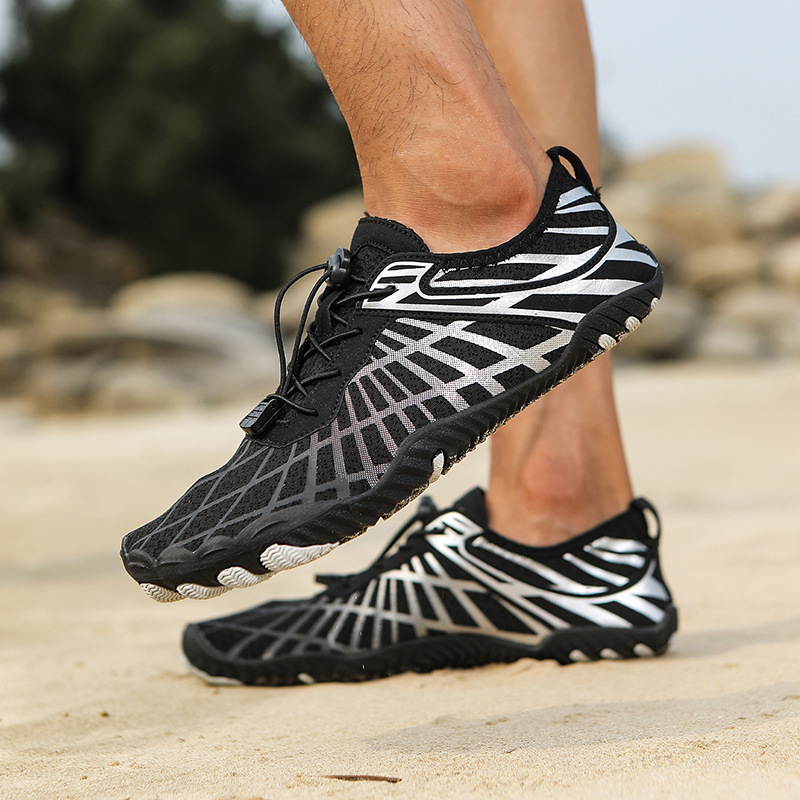 Picture of Outdoor Anti-Cut and Anti-Slip River Tracing Shoes for Couples, Beach Shoes, Quick-Drying Wading Shoes, Thick-Soled Swimming Shoes, Amphibious Shoes