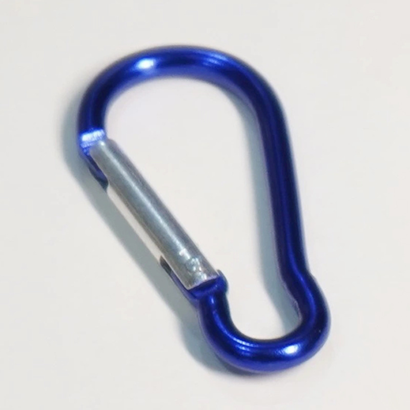 Picture of No.5 gourd buckle aluminum alloy spring mountaineering buckle mountain climbing backpack key chain outdoor quick hanging