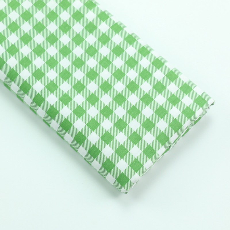 Picture of 8mm Color Plaid Cotton Printed Fabric Cotton Twill Fabric Home Textile Bedding Wrap Cotton Fabric