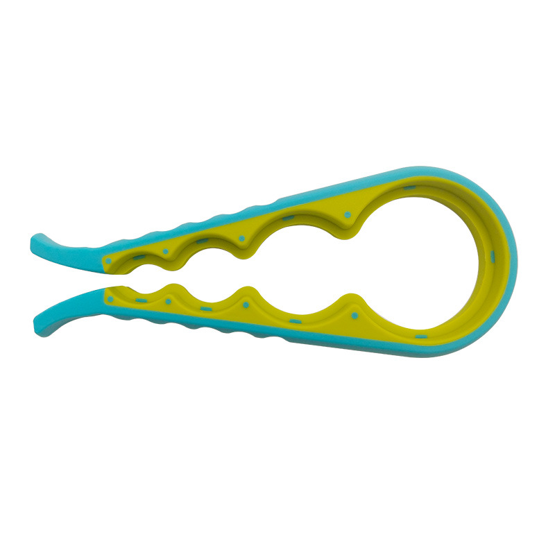 Picture of Creative Multifunctional 4-in-1 Bottle Opener Plastic Cap Opener Four-Position Can Opener Non-Slip Bottle Cap Opener for Beer Bottles