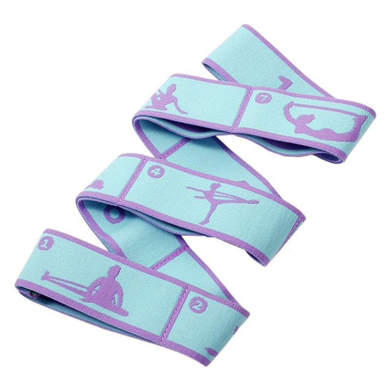 Factory Wholesale Yoga Segmented Stretch Belt Kidsren's Dance Shaping Body Stretch Belt Elastic Belt 8 Grids Digital Belt