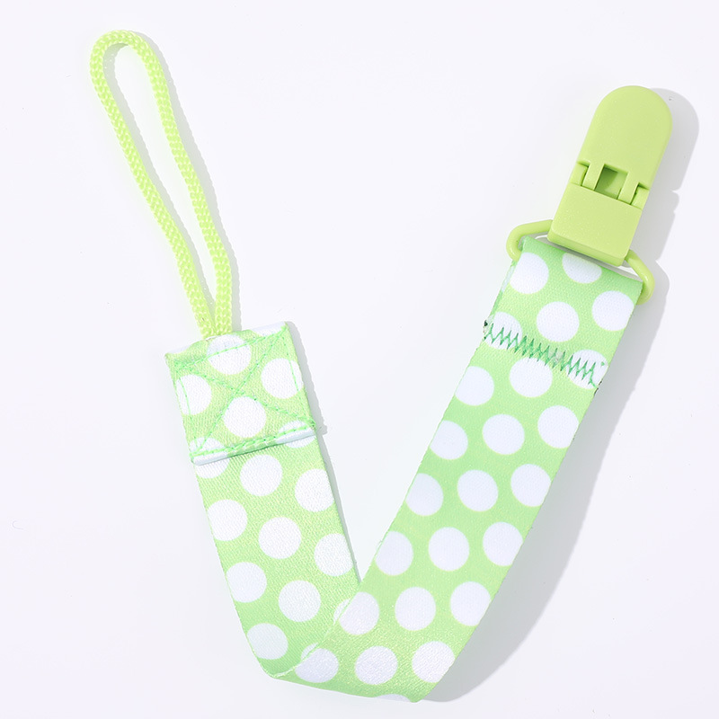 Picture of Factory in stock direct double-sided floral pacifier chain baby toy teether anti-drop chain lanyard baby anti-drop strap