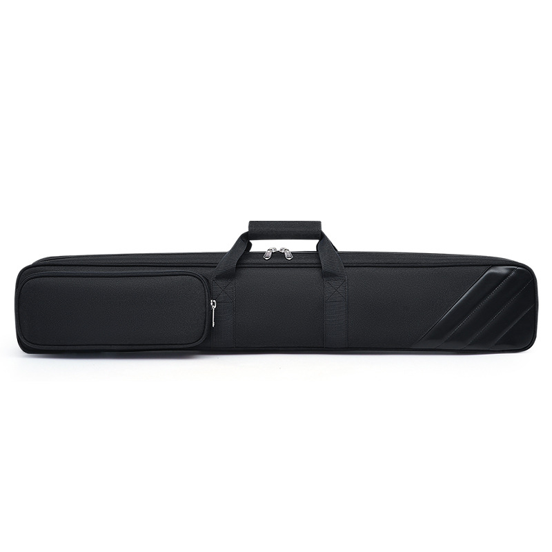 Picture of Foreign Trade Billiard Cue Bag Barrel 6-Hole 8-Hole Satchel 1/2 Billiard Cue Shoulder Handbag 3/4 Storage Cue Bag