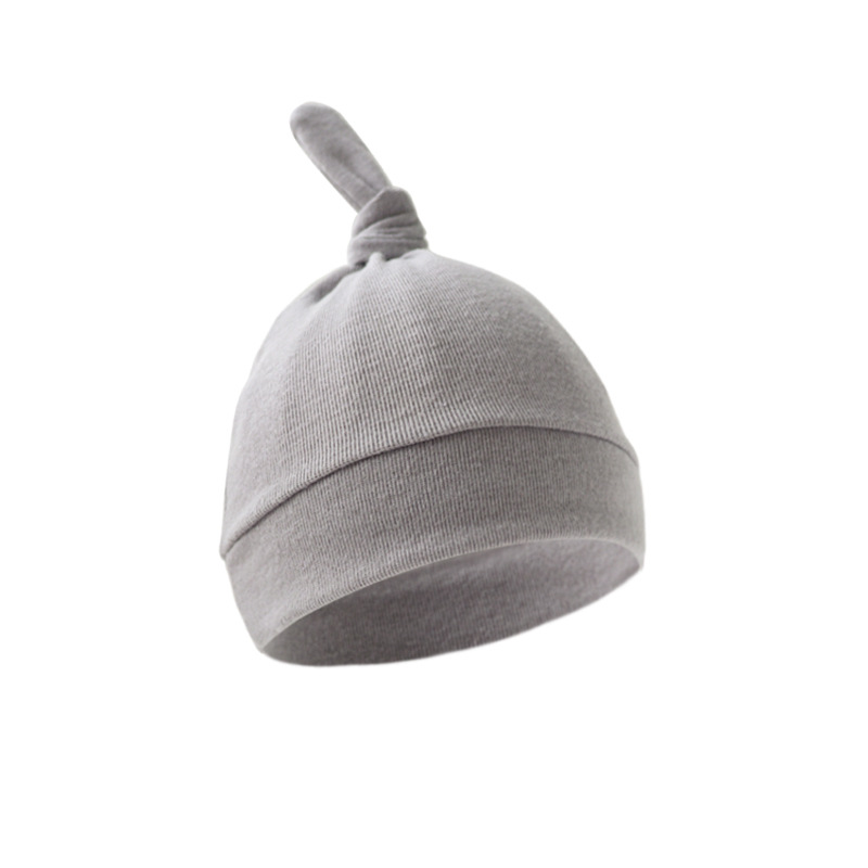 Picture of 2023 foreign trade baby pacifier hat single layer baby chirp hat baby tail hat children pullover hat