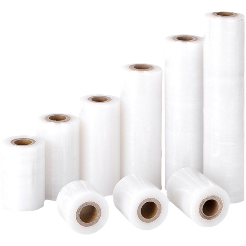 Pe winding film Small roll packaging stretch industrial 5cm film seedling grafting film packing box sealing Film preservation