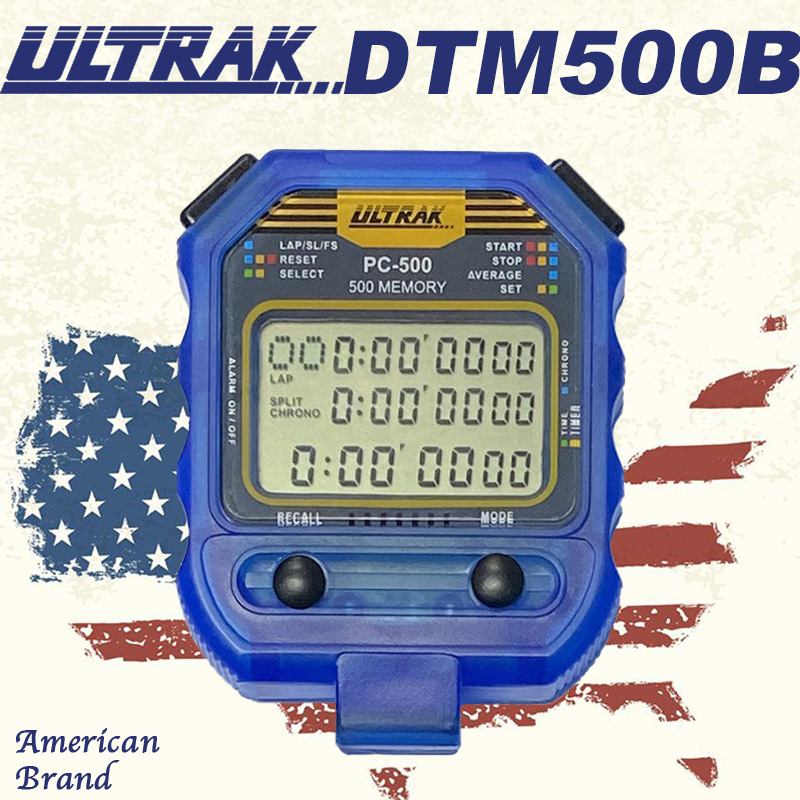 Picture of Electronic stopwatch DTM500 dingerzhi ULTRAK OSEC 500 Track 3 row display timer track and field training