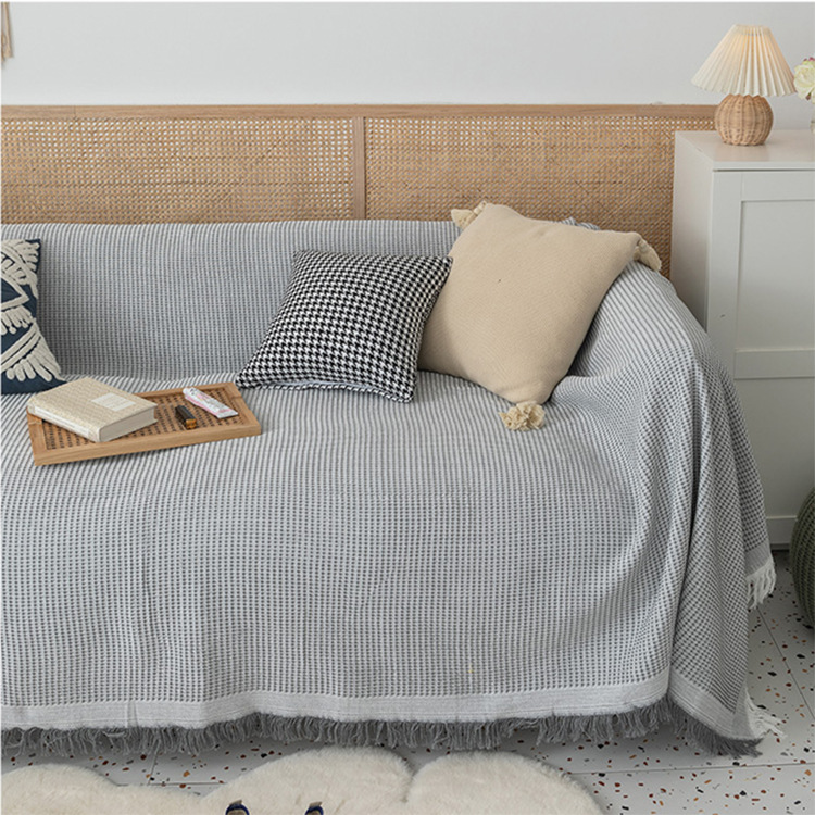Picture of Nordic Sofa Cover Ins Sofa Towel Full Cover Internet Popular Sofa Cover Sofa Cushion Multifunctional Blanket Tablecloth All Seasons Universal