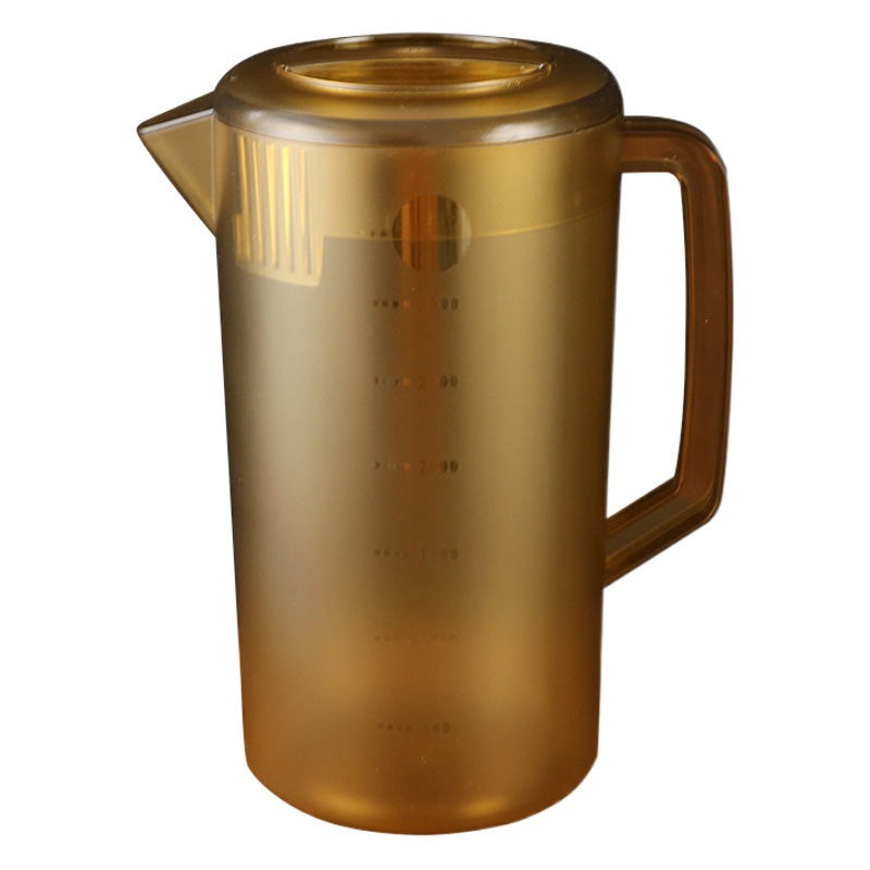 PC Cold Water Kettle Acrylic Frosted Large Capacity Plastic Milk Tea Kettle Thickened Drop Resistant High Temperature Cool Water Kettle