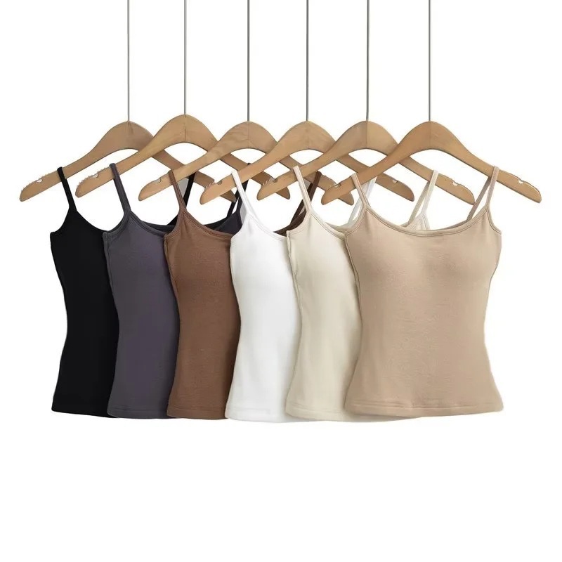 Extending Extending Chest Bra with Chest Pad Sanding Thickened Inner Top Pure Sling Base Vest Yoga Sports