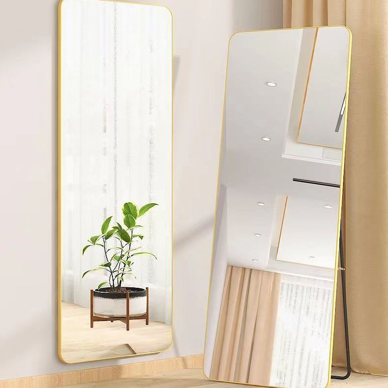 Picture of Full-body mirror dressing mirror floor mirror home wall-mounted bedroom makeup wall-mounted dormitory three-dimensional fitting mirror ins style