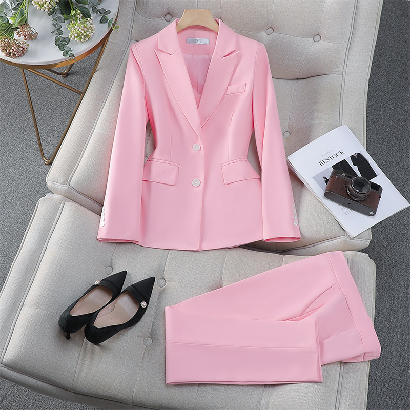 Picture of Business Wear Women's Cross-border Autumn and Winter New Fashion Formwork Suit Business Casual Suit Work Clothes