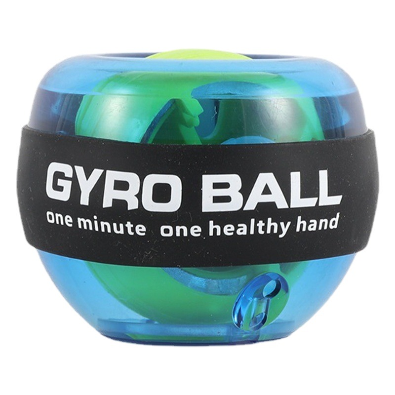 Picture of Source Manufacturer Wrist Strength Ball Fitness Arm Strength Muscle Training Self-Starting Colorful Light Platinum Black Gyro Grip Ball