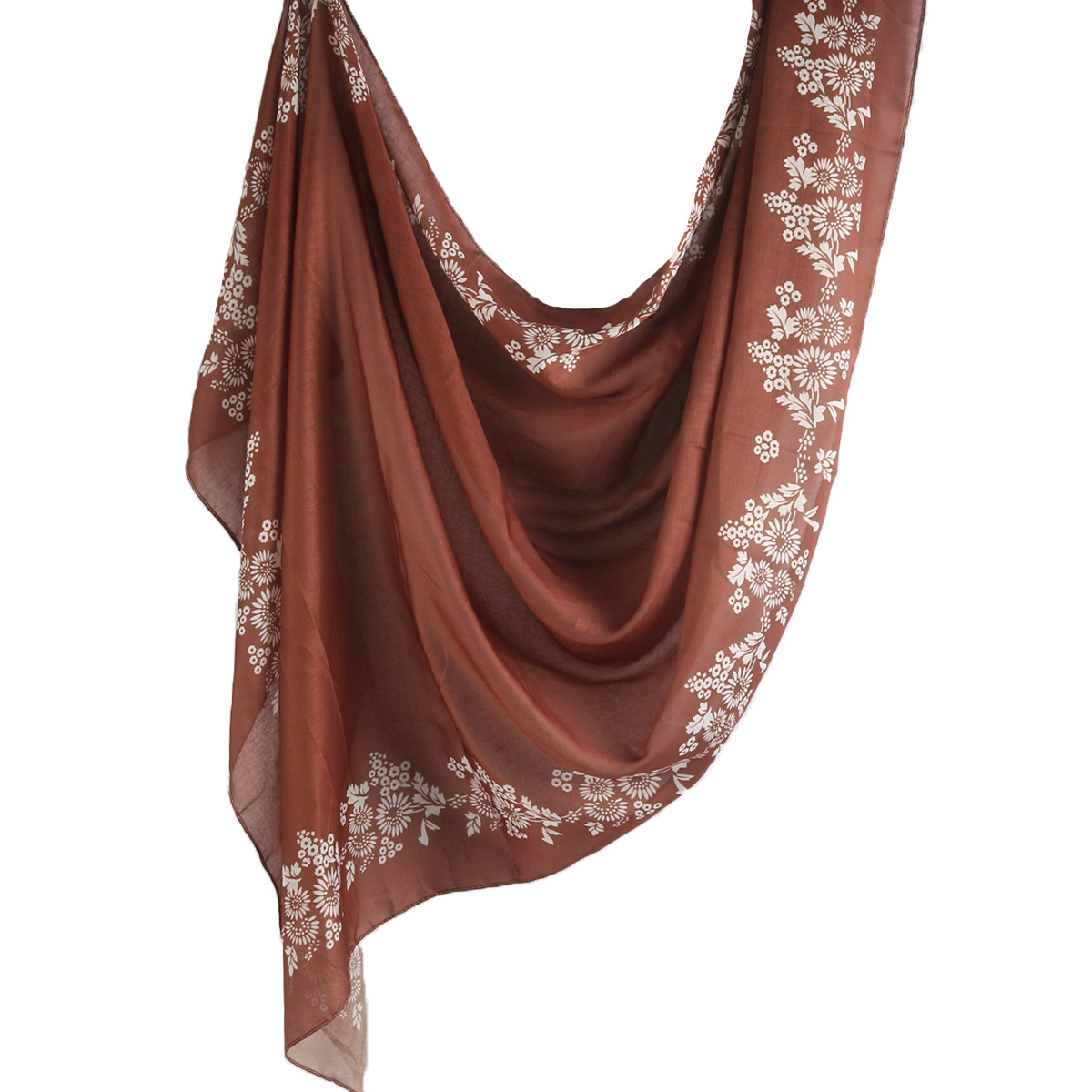 Picture of Best-Selling Watercolor Tie-Dye Cotton Scarf Arabian Satin Polyester Long Scarf Turkish Middle Eastern Scarf