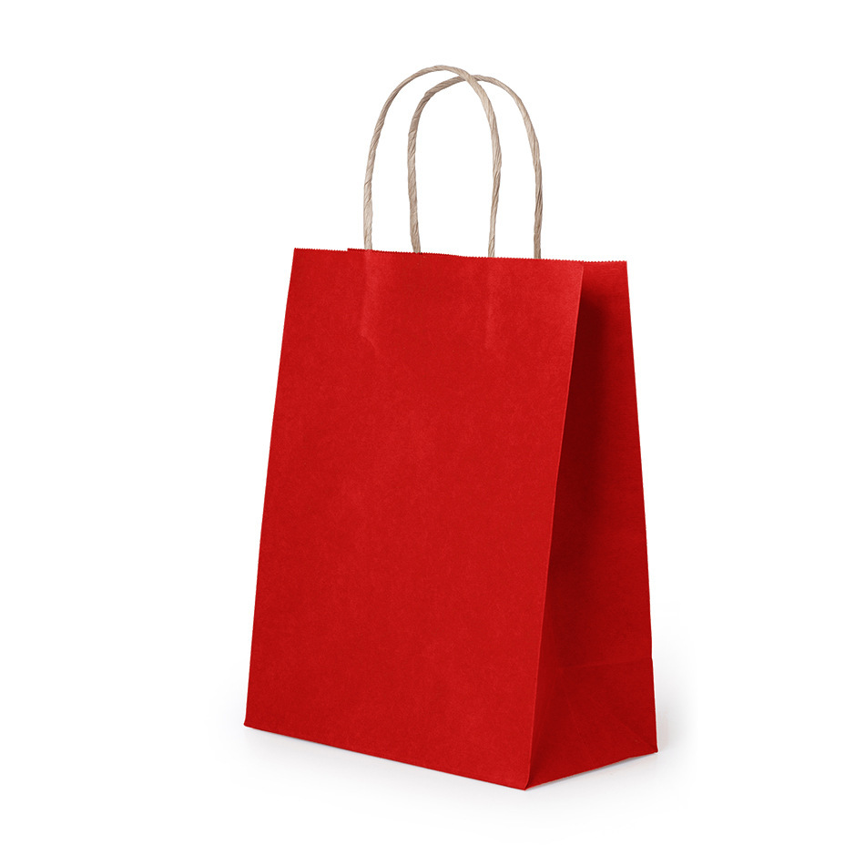Picture of Takeaway Packaging Bags, Kraft Paper Bags, Handbags, Customizable Clothing Store Bags, Gift Bags, Custom Printing, Custom Logo