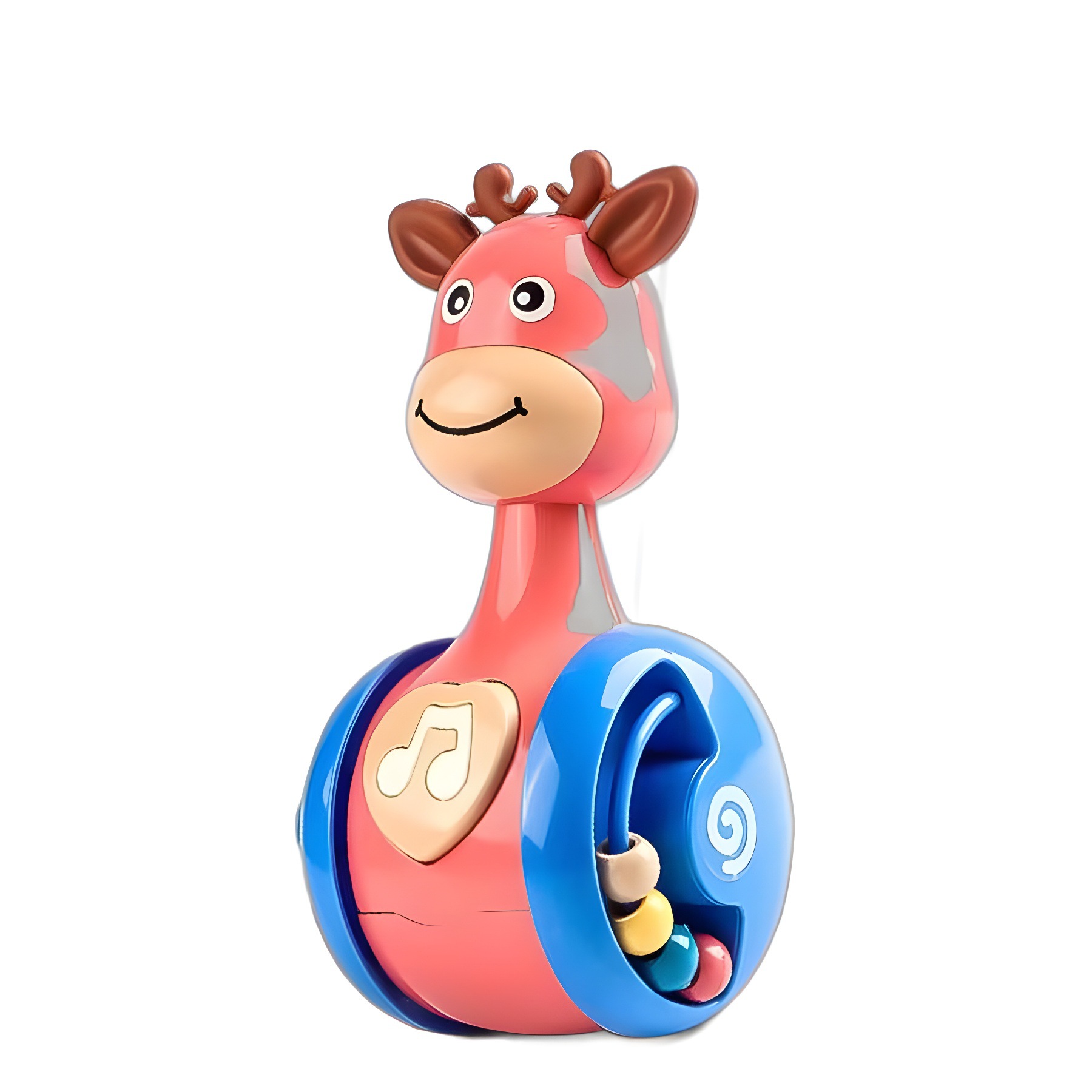 Picture of  fawn tumbler children's educational early education toys baby comfort coax doll cartoon cute little dinosaur
