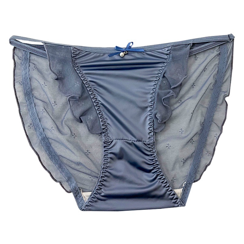 Women's comfortable soft underwear sexy breathable lace seamless fresh Lace Briefs Factory wholesale