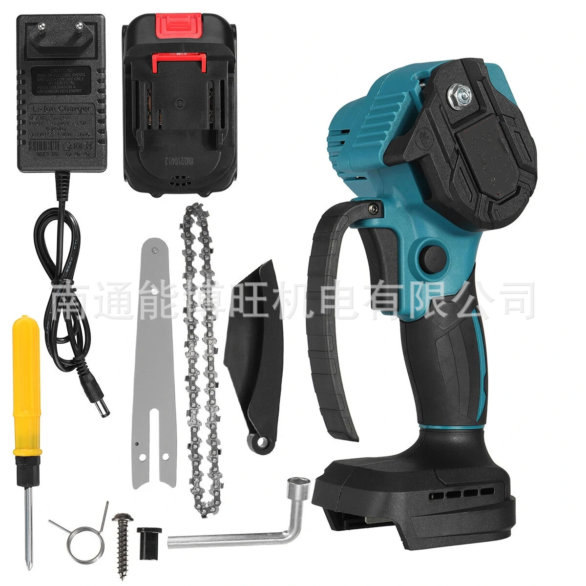 Wholesale cross-border four or six inch electric chain saw handheld electric Mini saw foreign trade logging pruning cutting garden tools