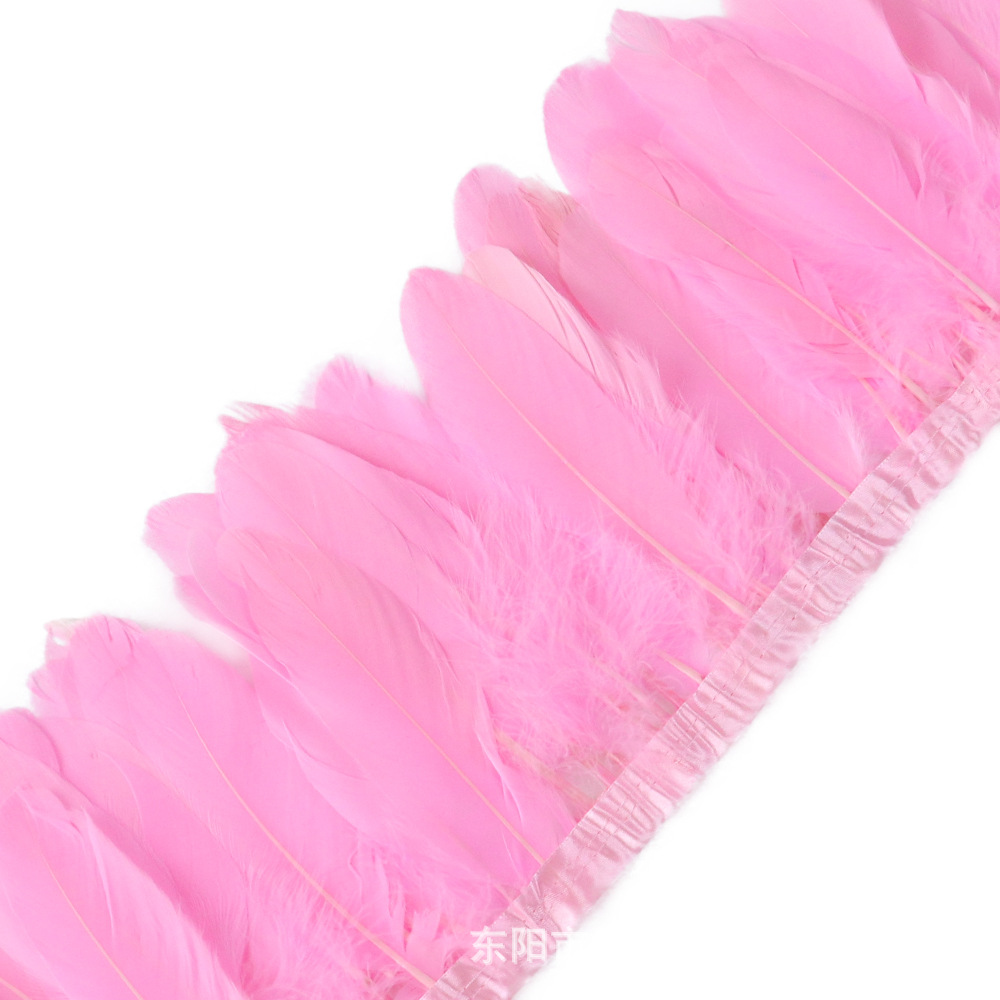 Picture of Goose feather large floating cloth belt/edge DIY handicraft accessories stage performance clothing accessories manufacturers in stock sales