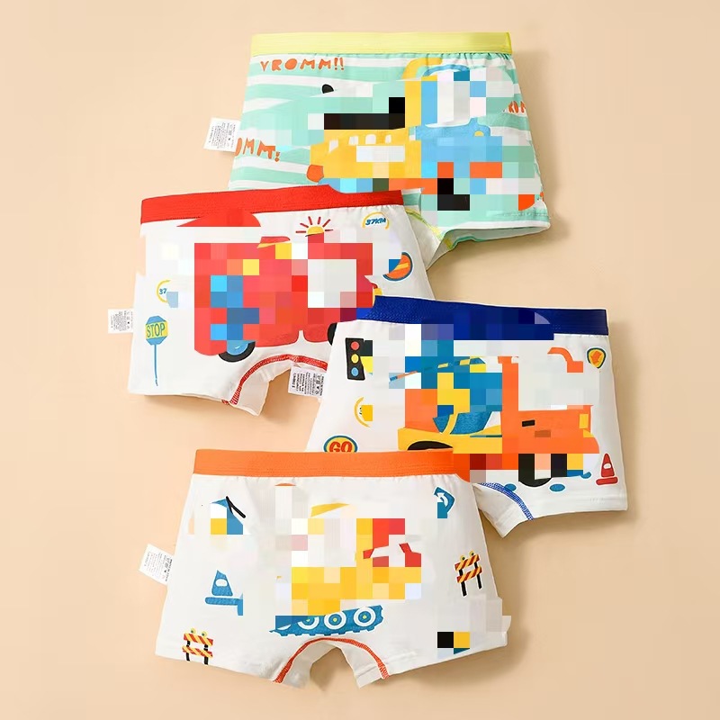 Picture of New Class A combed cotton boys' underwear cotton children's underwear boxer shorts baby boxer shorts children's shorts