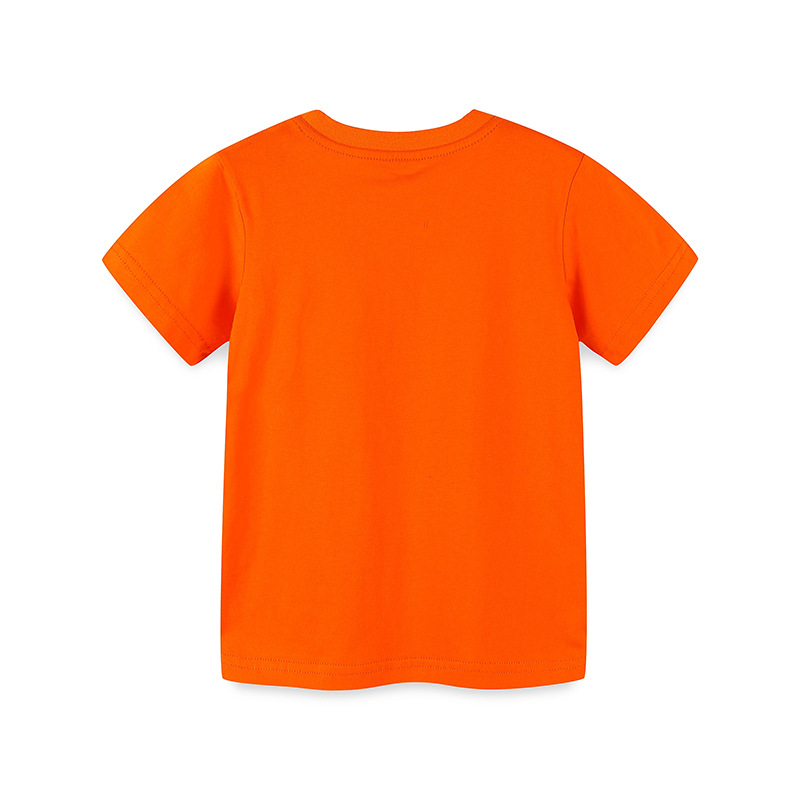 Picture of 25 Summer New Boys T-shirt European and American Style Cartoon Octopus Printed Children's Round Neck Short Sleeve Top