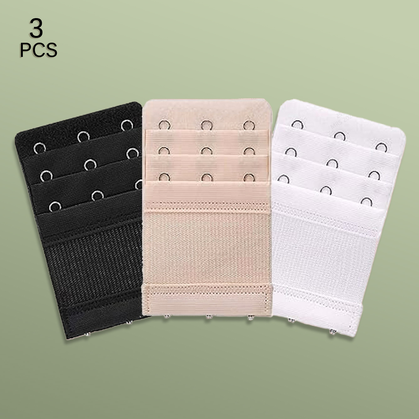 Picture of 3 Pack 3-breasted foreign trade cross-border exclusive stretch underwear extended buckle bra extended buckle extended buckle