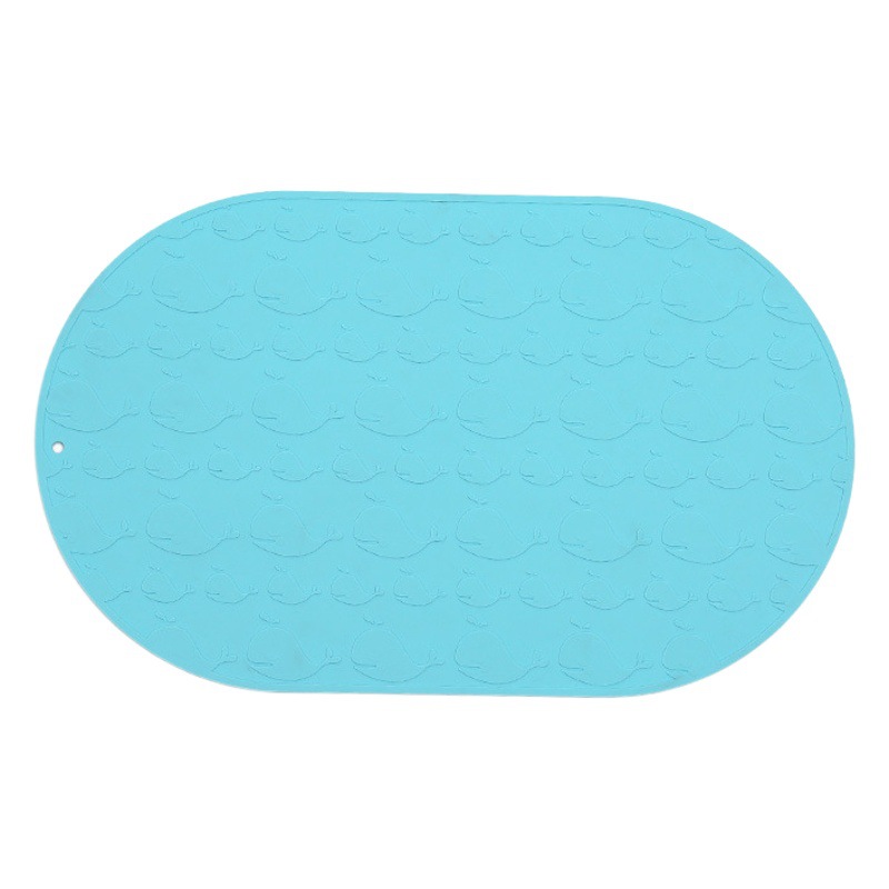 Silicone Non-Slip Mat for Babies, Odorless and Harmless, Cartoon Shower Mat, Children's Bathroom Suction Cup Floor Mat, Special for Bathroom Use