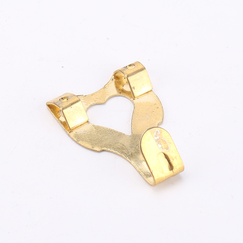 Picture of Heart-Shaped Picture Frame Hooks, Reinforced Hooks, Decorative Painting Hooks, Metal Hanging Hooks, No Drilling Required
