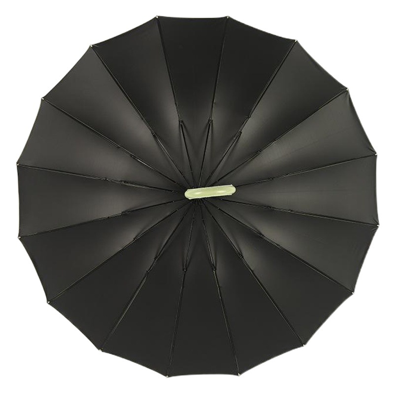 Picture of Large wholesale 16 bone automatic long handle umbrella sunshade sunscreen straight rod umbrella men's and women's dual-use umbrella customized advertising