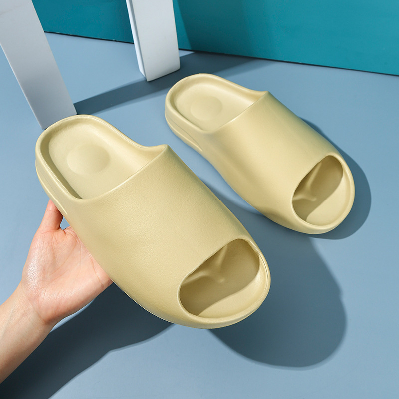 Picture of Summer Coconut Slippers Men's Feeling Shit Wearing Internet Celebrous Couple Thick Bottom Non-slip Trendy Beach Coconut Slippers eva