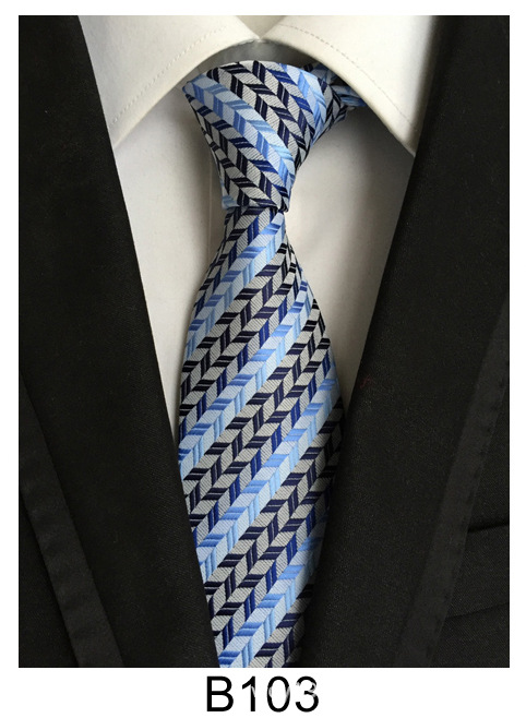 Picture of Tie Men's Casual Formal Wear Professional Business Men's Tie Polyester Silk Hand-Tied Tie Source Manufacturer Batch