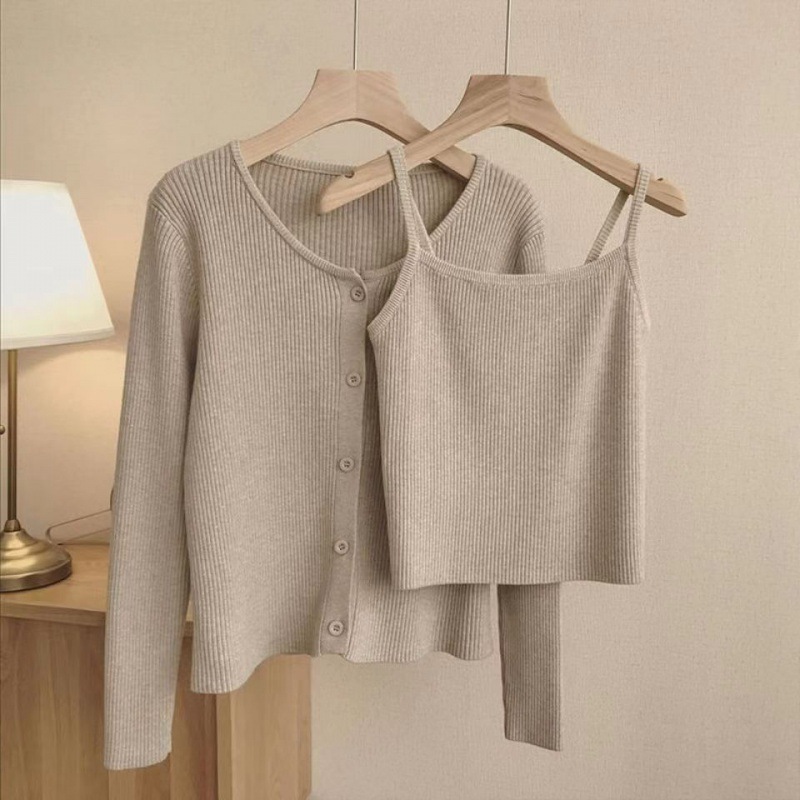 Picture of Spring and summer hot girl design strap underwear versatile outer wear top women's spring and autumn short fashion slimming slim fit clothing
