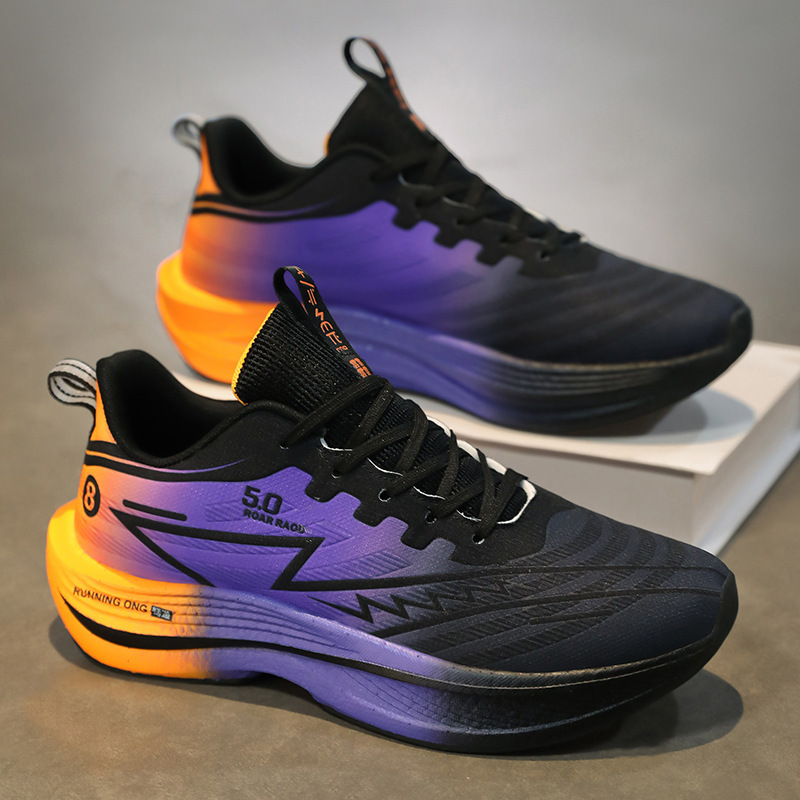 Picture of Children's sports shoes 2025 cross-border running shoes for male and female students physical examination racing running shoes women's men's shoes sneakers