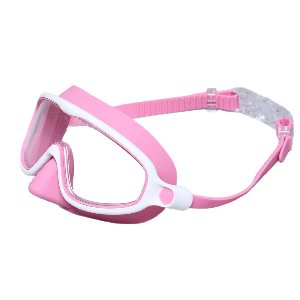Picture of National Day and Mid-Autumn Festival Regular Delivery Children's and Adult Diving Goggles Waterproof Anti-Fog Silicone Swimming Goggles Nose Protection Swimming Goggles Equipment